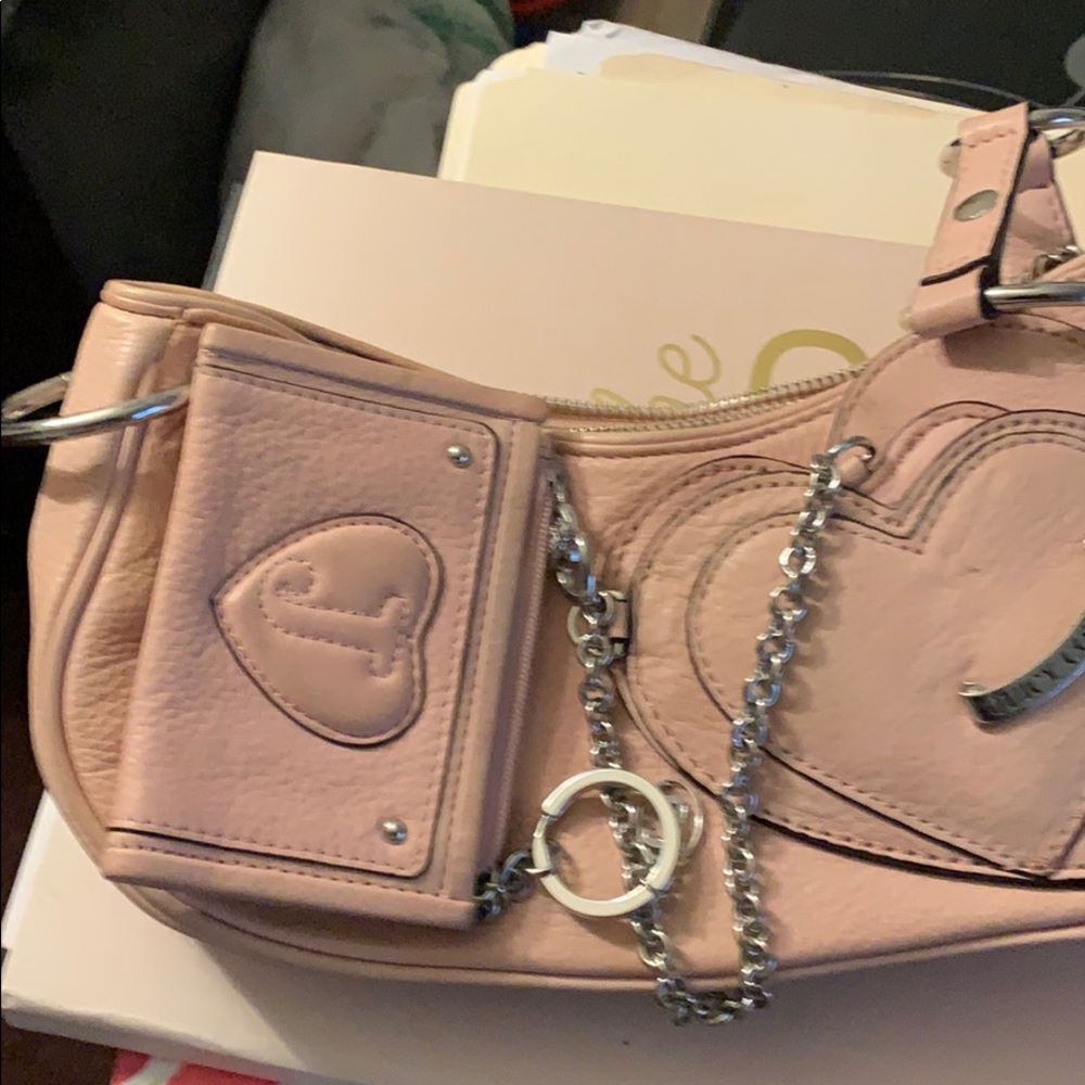 Juicy Couture pink small bag.